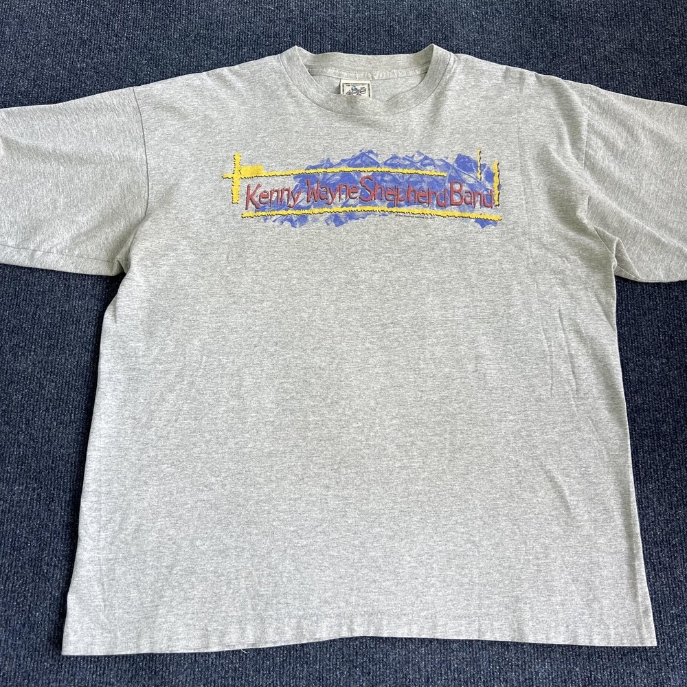 Vintage Kenny Wayne Shepherd Band‎ Shirt Mens XL Gray Live On Tour Tee T-Shirt